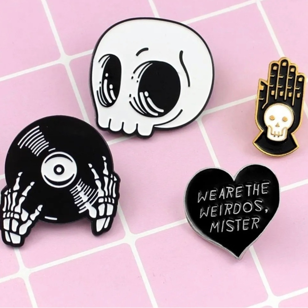 ‘ We are the Weirdos, Mister’ Enamel Pin - Picture 4 of 6